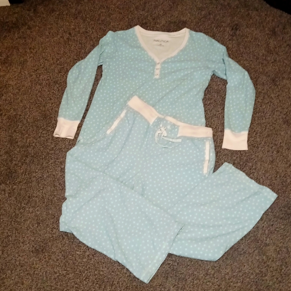 Comfy Blue and White Nautica Pajamas
